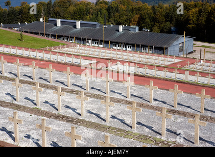 Struthof le seul camp de concentration Nazi situé en France Banque D'Images