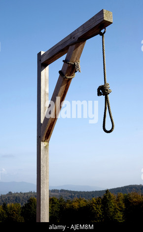 Struthof le seul camp de concentration Nazi situé en France Banque D'Images