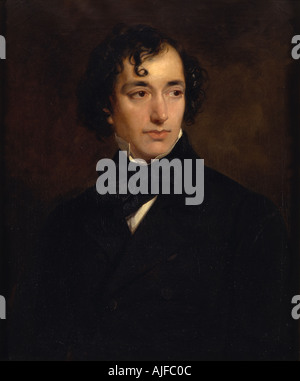 Portrait de Benjamin Disraeli Rt Hon MP par Sir Francis Grant Banque D'Images