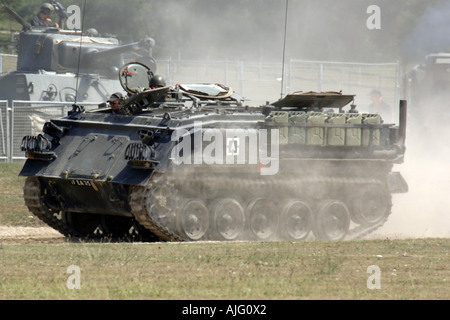 Jour moderne blindé de l'armée britannique Banque D'Images