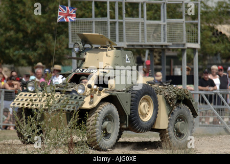 L'Armée britannique moderne Scout Car Banque D'Images