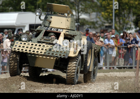 L'Armée britannique moderne Scout Car Banque D'Images