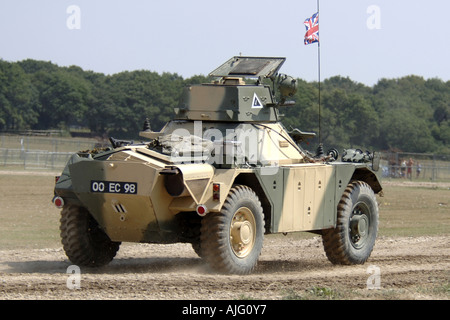 L'Armée britannique moderne Scout Car Banque D'Images