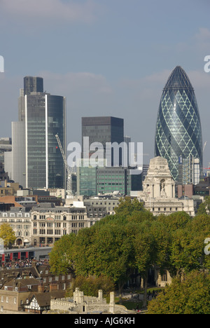 Ville Ville de Londres comprend de nouvelles édifice Willis Banque D'Images