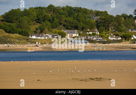 Rock vu de Padstow Cornwall UK Banque D'Images