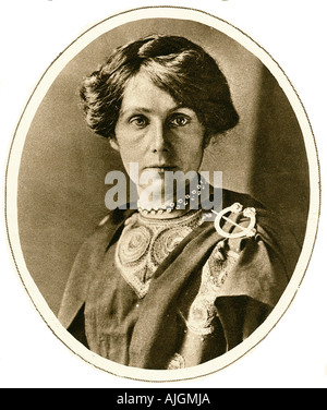 Mme Sinead De Valera, 1920 portrait de l'épouse de l'homme politique et homme d'État républicain irlandais Eamon Banque D'Images