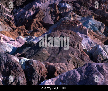 Palette d'artistes Death Valley California USA Banque D'Images