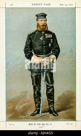 Le Prince Frédéric-guillaume de Prusse, Vanity Fair 1870 porttrait de l'éphémère l'empereur Frédéric III, Fritz Banque D'Images