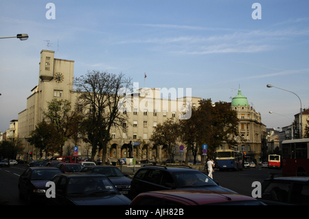 Beograd, vue sur la ville Banque D'Images