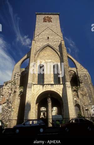 Basilique Saint Martin, St Martin, la basilique de style néo-roman, l'architecture néo-romane, Tours, région Centre, France, Europe Banque D'Images