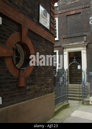 Accueil de Londres auteur Samuel Johnson 1709 1784 Gough Square London England UK Banque D'Images