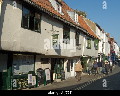 Dame rangée, Goodramgate,York Banque D'Images