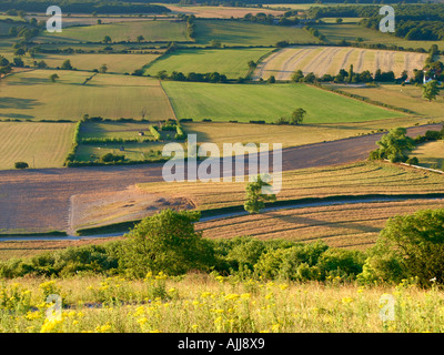 Vue de Devil's Dyke à North Banque D'Images