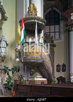 Ancienne église Minorite, Eger, Hongrie Banque D'Images