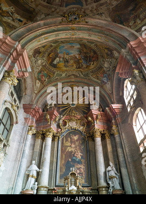 Ancienne église Minorite, Eger, Hongrie Banque D'Images