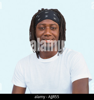 Portrait d'un african american man Banque D'Images