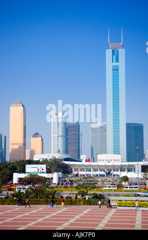 Guangzhou Guangzhou Chine Cityview Banque D'Images