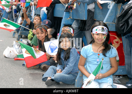 L'indépendance mexicaine Day Parade à NEW YORK Banque D'Images