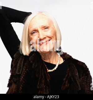 Portrait of a senior woman Banque D'Images