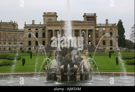 Le Persée et Andromède fontaine à Witley Worcestershire Cour Banque D'Images