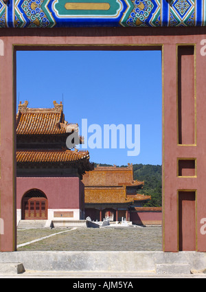 Tombes impériales de l'Empereur Kangxi des Qing Dynasity dans l'Est de Pékin l'histoire mondiale de l'UNESCO des sites du patrimoine mondial Banque D'Images