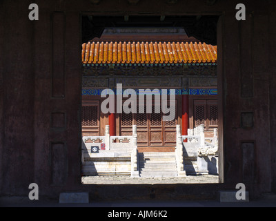 Tombes impériales de l'Empereur Kangxi des Qing Dynasity dans l'Est de Pékin UNESCO Sites du patrimoine historique Banque D'Images