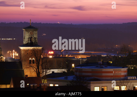 L'église de Saint Nicolai à Nykoping, Suède Banque D'Images