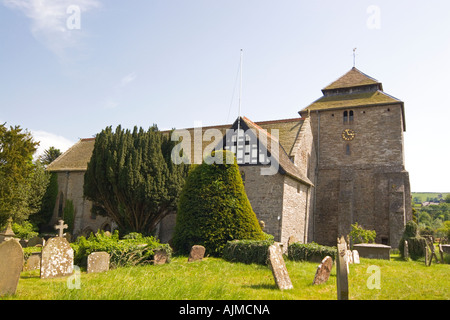 Eglise St Georges d'Oisans Shropshire Banque D'Images