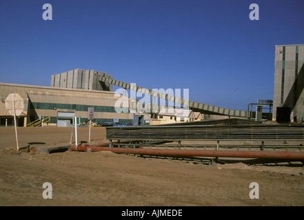 La Namibie une mine de diamants de travail exploité par Namdeb à Elizabeth Bay en Namibie Banque D'Images