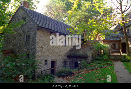 Ephrata PA Indiana Comté de Lancaster Village commune Cloître Ephrata Banque D'Images