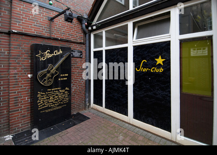 Star Club à Hambourg Banque D'Images