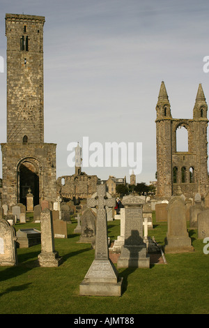 La Cathédrale de St Andrews en Ecosse Banque D'Images