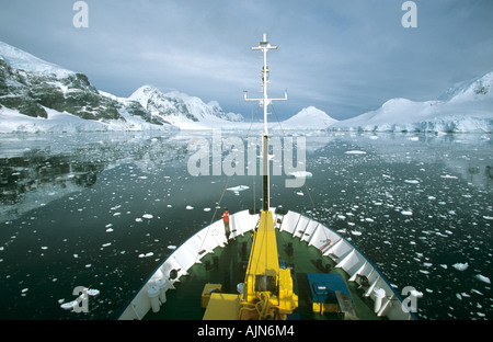 Port Lockroy Bureau de poste, l'Antarctique Banque D'Images