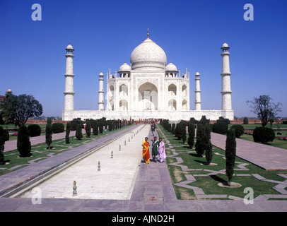 L'incomparable Taj Mahal Banque D'Images