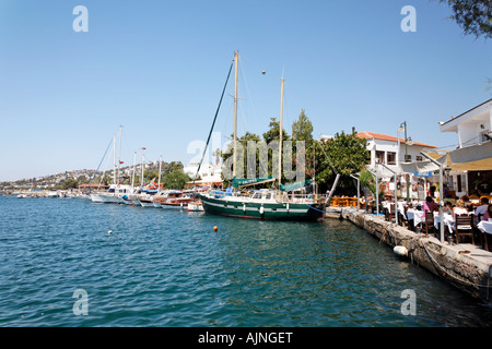 Port de Yalikavak, péninsule de Bodrum, Turquie Banque D'Images