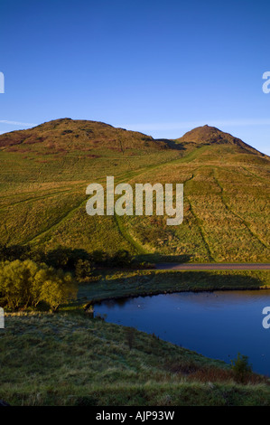 Les pics d'Arthur Seat, Édimbourg, Écosse Banque D'Images