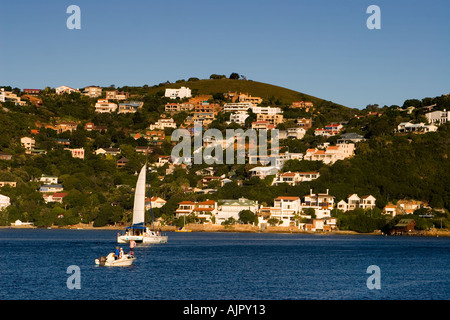 Afrique du Sud Knysna garden route sailing ship Banque D'Images