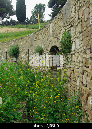 Lucera foggia Italie sud de l'Italie teather romain Banque D'Images