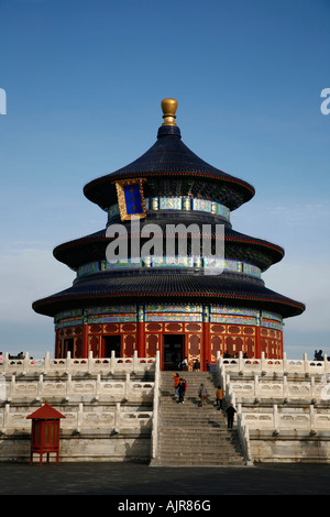 Bonne récolte salle de prière au Temple du Ciel Beijing Chine Banque D'Images