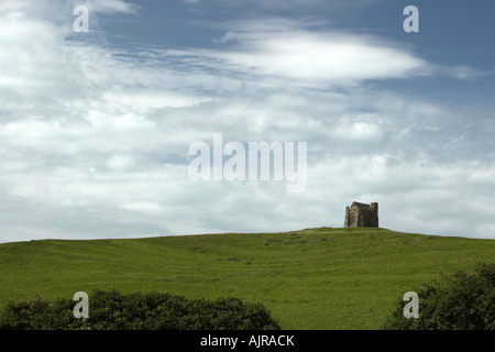 Chapelle de Sainte Catherine est sur Chapel Hill - Abbotsbury, Dorset. Banque D'Images