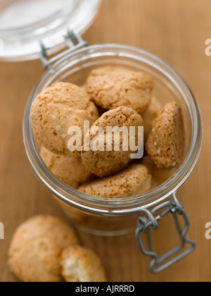 Biscotti italien tourné avec moyen format Hasselblad pro appareil photo numérique Banque D'Images