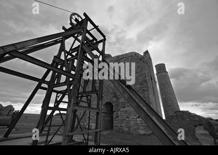 Mine Magpie Sheldon Derbyshire Peak District Banque D'Images