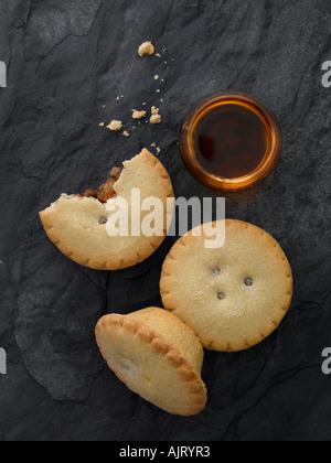 Mincepies shot moyen format Hasselblad avec appareil photo numérique pro Banque D'Images