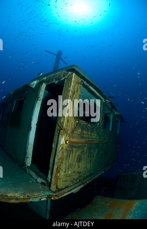 Épave MV Cominoland Mer Méditerranée Gozo Banque D'Images