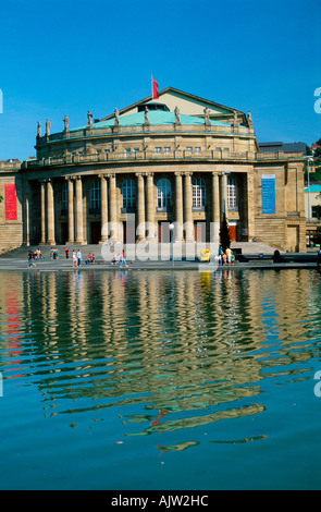 State Theatre / Stuttgart Banque D'Images