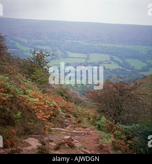Llanthony Priory au fin fond de la vallée de Ewyas de galles Banque D'Images