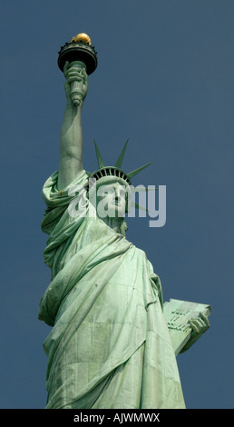 Le Statut de la liberté, New York, USA Port Banque D'Images