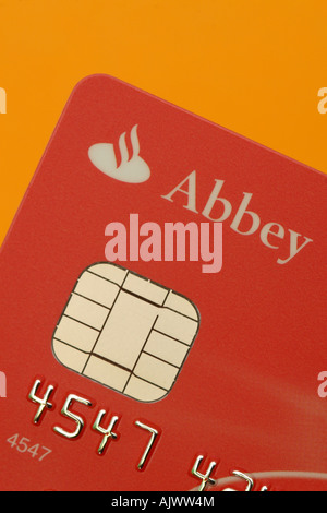 Abbey bank carte de crédit compte de crédit personnelle Banque D'Images