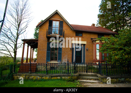L'illinois Genève Accueil historique ancien Banque D'Images