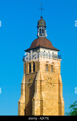 L'Église Saint-Just d'Arbois - Jura - Franche-Comté - France Banque D'Images